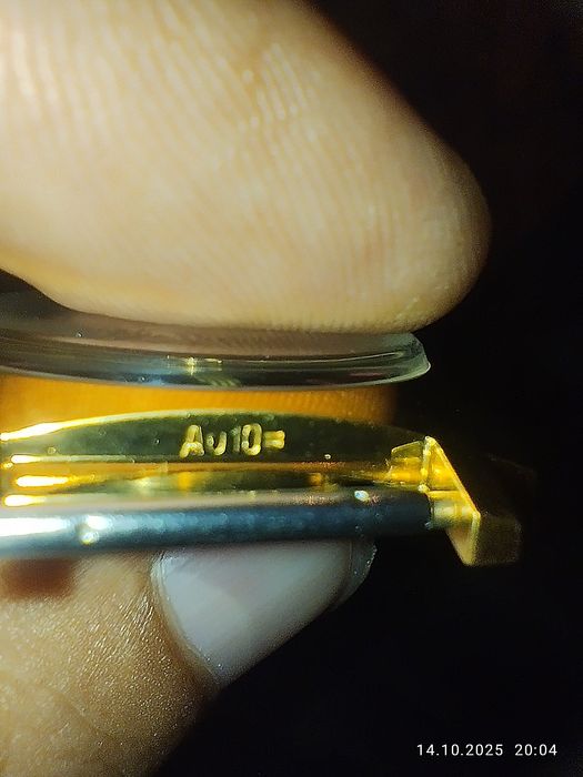 Sagat soat Au10 taza   pozalochniy (oltin bilan qoplangan) paydalanilm