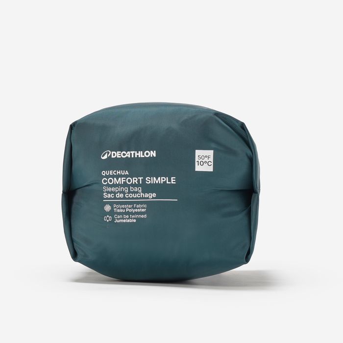 Sac de dormit pentru camping Confort 10° - produs resigilat Decathlon