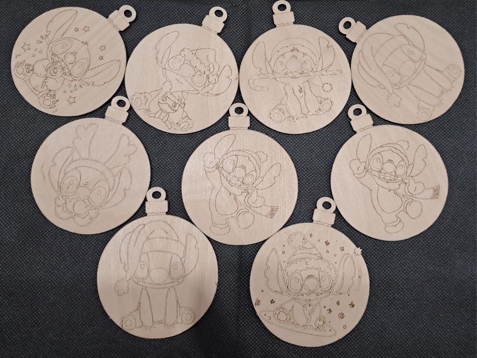 ПРОМОЦИЯ Дървени фигурки за оцветяване