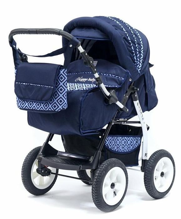 Детская коляска сиреневая