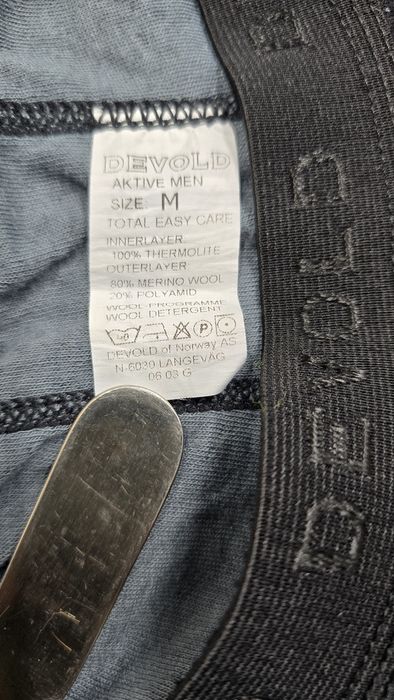 DEVOLD - мъжки термо клин М размер