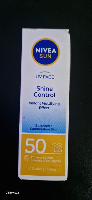 Creme nivea cu protecție solară 50+ pt față