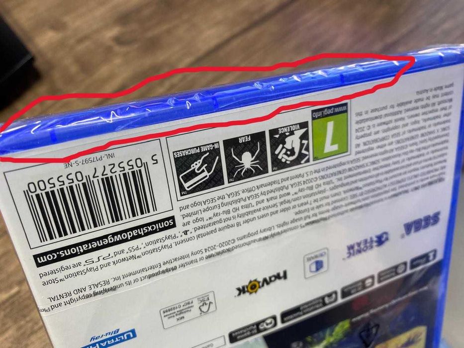 Новый** Sonic X Shadow Generations Day One Edition PS5/ Соник Пс5