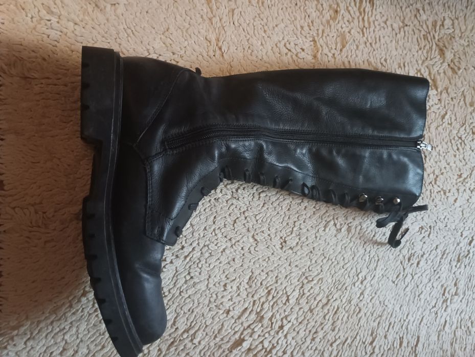 Дамски ботуши,естествена кожа