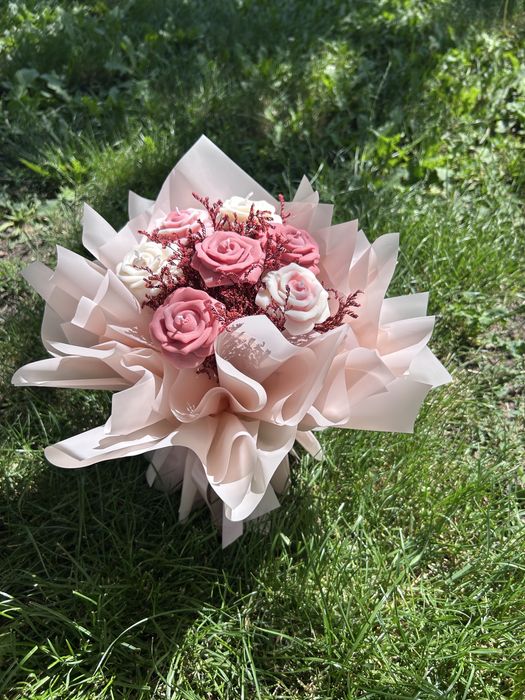 Ароматни соеви свещи и букети