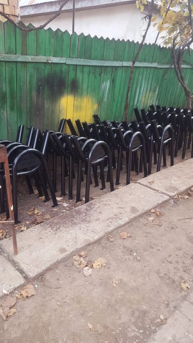 Picioare pentru bancă din teava rotunda cu grosimea de 48x3