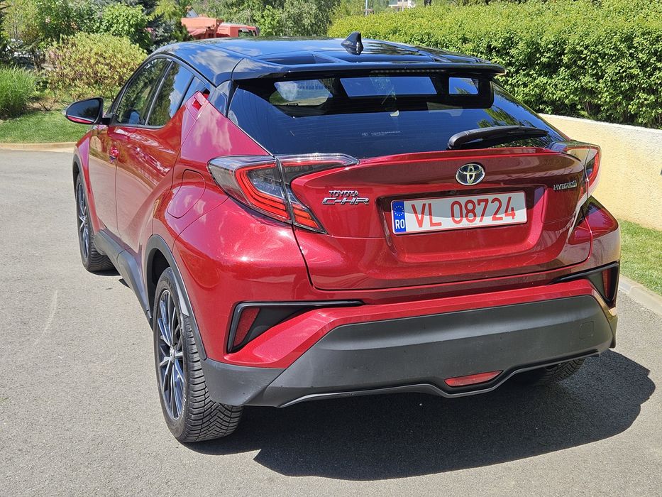 Toyota CHR hybrid, faruri LED, RAR efectuat, Garanție baterie