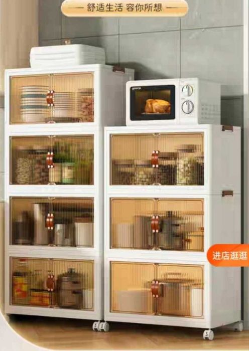 Шкаф-стеллаж модульный шкаф на колесах shkaf этажерка для вещей