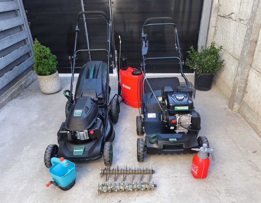 Aerator gazon profesional, inchiriez scarificator, masina de tuns, motocoasa, nivelator
