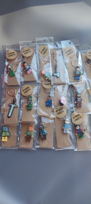 LEGO. Лего брелок.  Брелок человечки