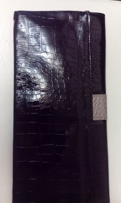 Промо! Елегантна дамска чанта - клъч, имитация на змийска кожа, парти