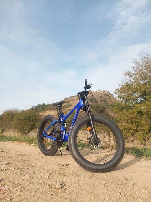 Fat Bike Velors Genius Carpat Monster Full Suspension 26x4.0
