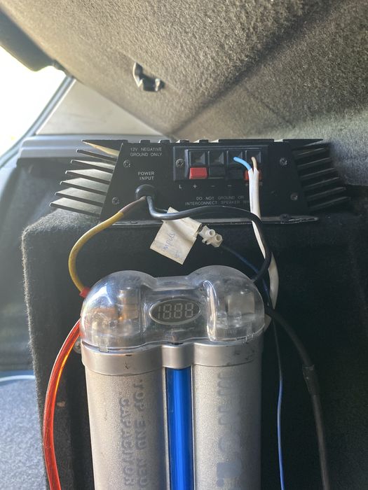 Pachet subwoofer auto + stație Concord + condensator