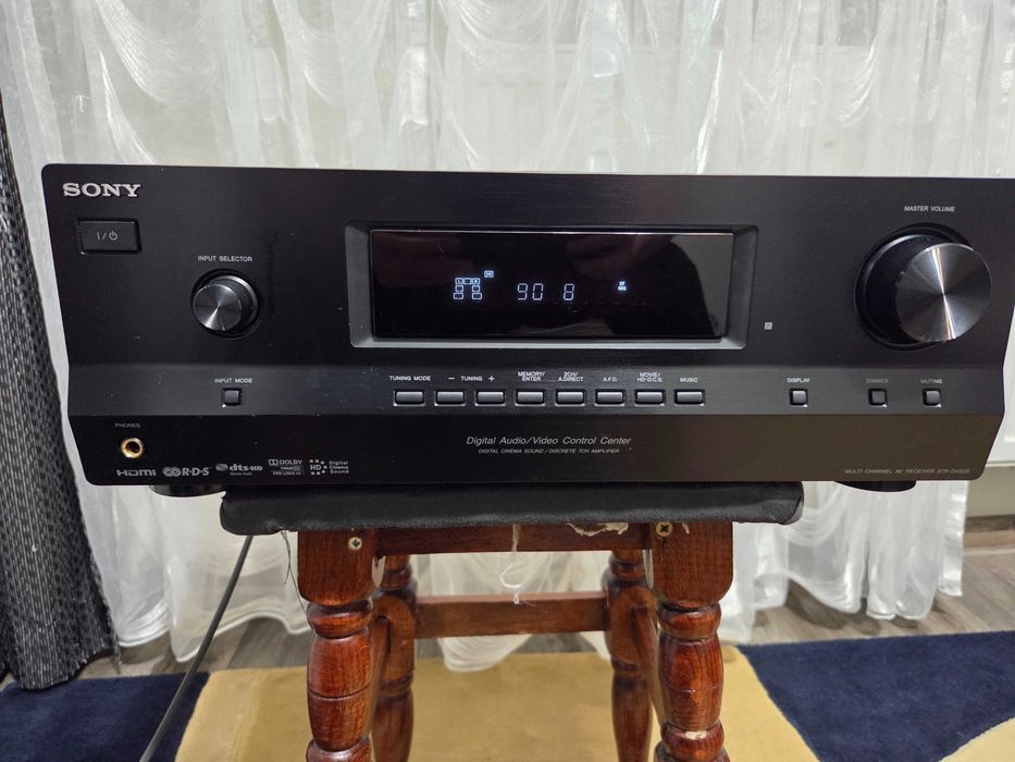 Amplificator Audio Sony STR-DH520 Statie Audio Amplituner cu HDMI ARC
