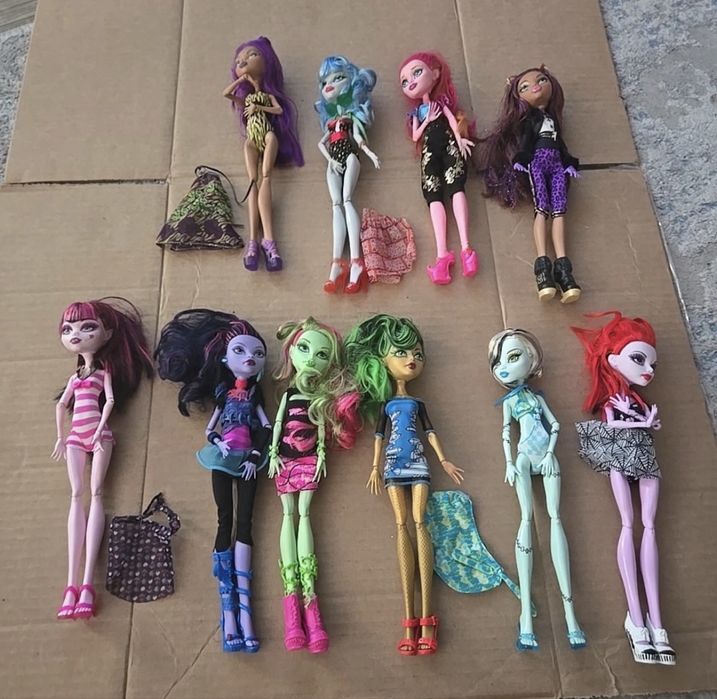 Лот кукол монстер хай