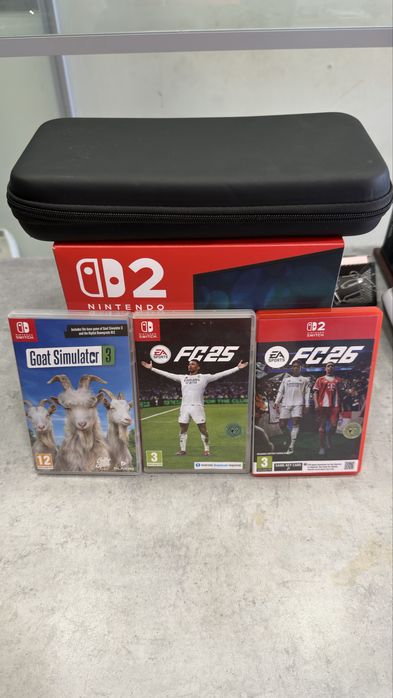Nintendo Switch 2 с 4 игри