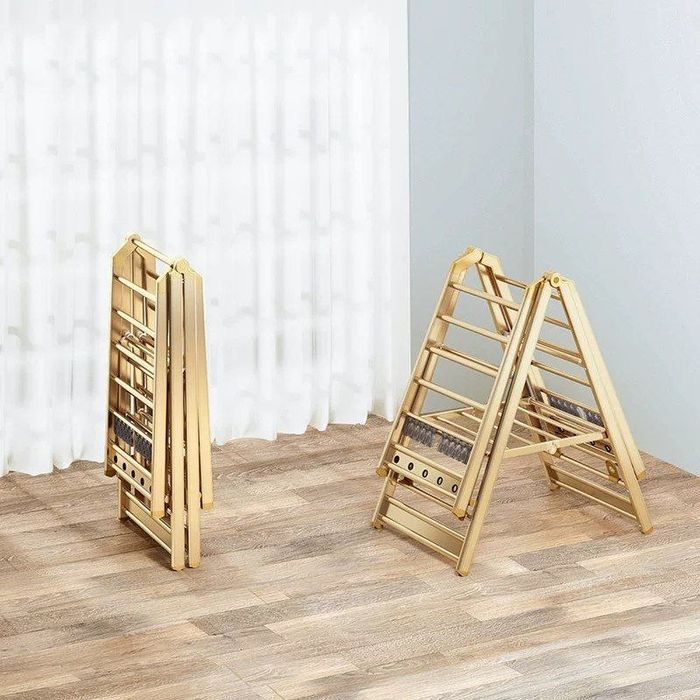 Сушилка для белья с усиленной конструкцией и золотым