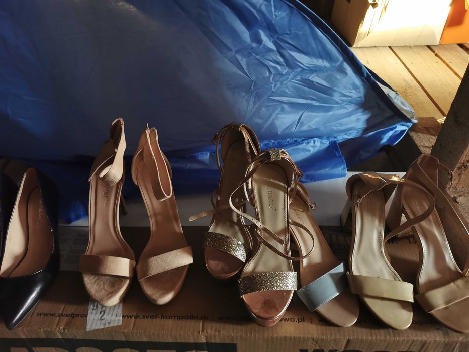 Lot sandale, adidas, pantofi noi 38