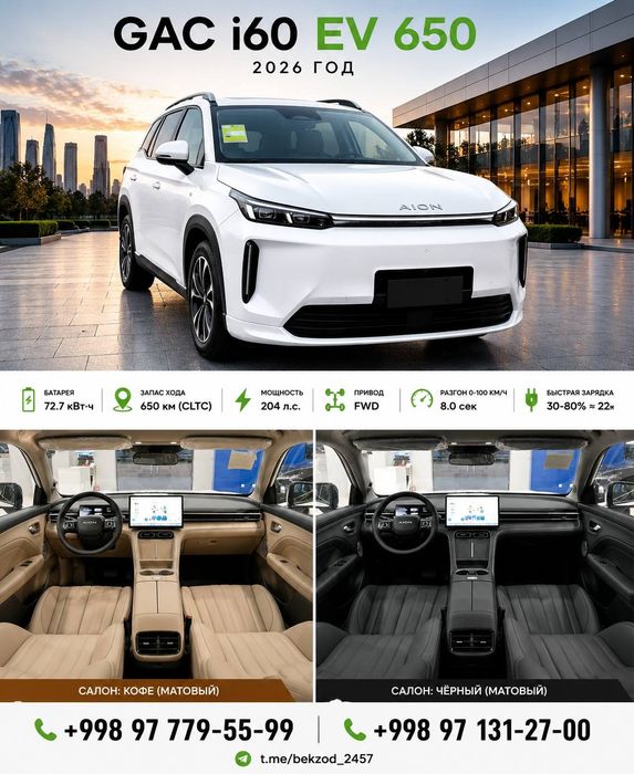 Gac Aion i60 Elektr 650
