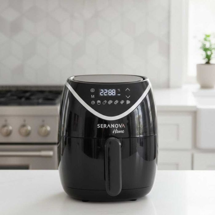 Фритюрник с горещ въздух (Air Fryer) Seranova, 5L, 2000W,