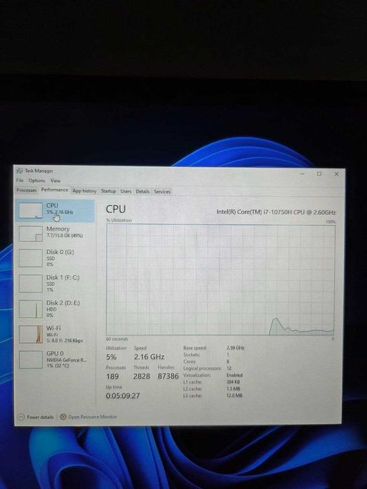 Vand OMEN HP Gaming i7-10750H RTX 2080 Super 8GB, 144Hz, 1.5TB, 16GB