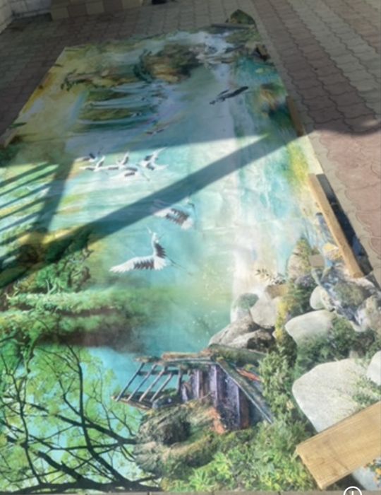 Фотообои за 2 тыс все 4 листа