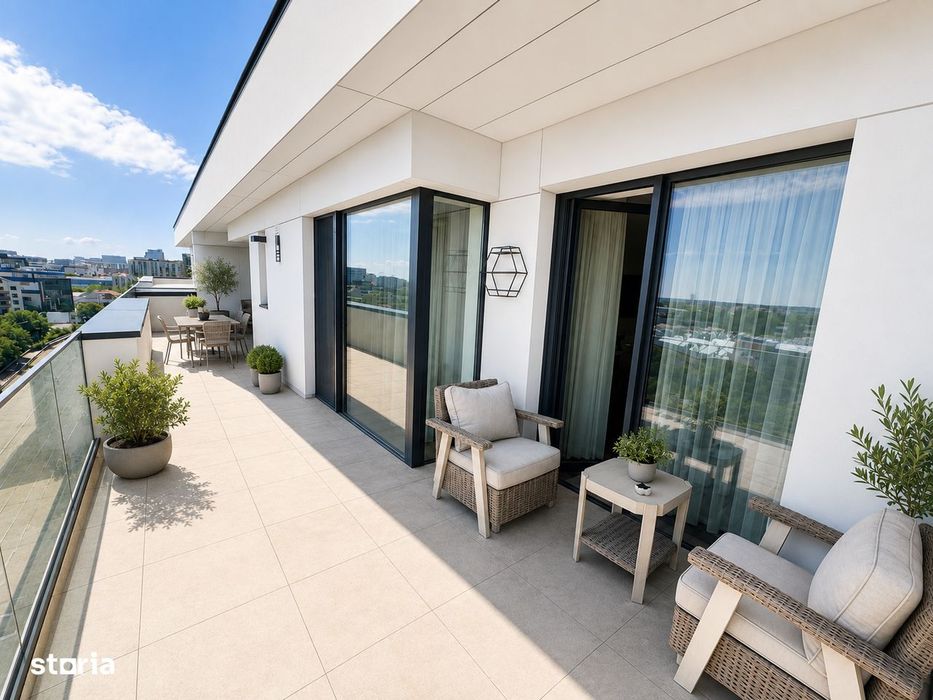 Penthouse Exclusivist | 4 Camere | Terasă 38 Mp | 6 Min Parc Herăstrau — fotografia 1