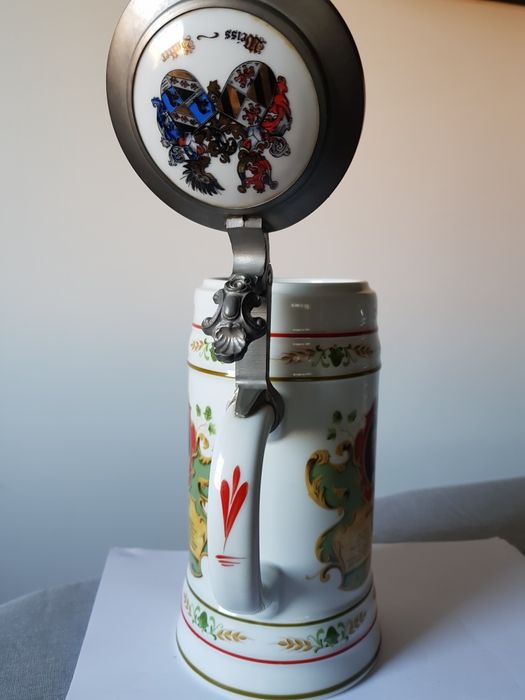 Halbă bere ceramică