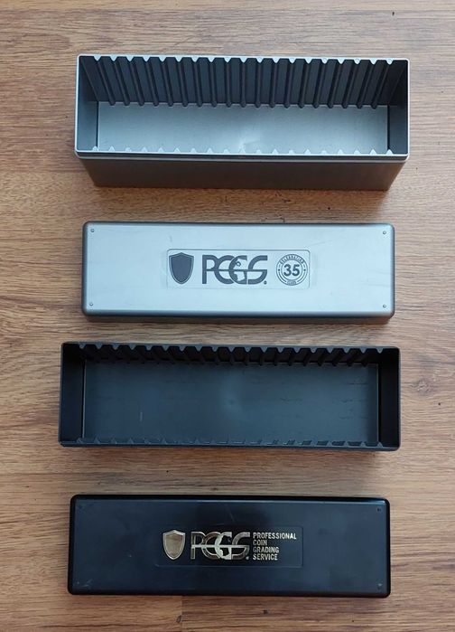 Кутии за съхранение на сертифицирани монети