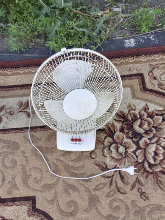 Продам в  городе Аксу элекровентилятор люстры