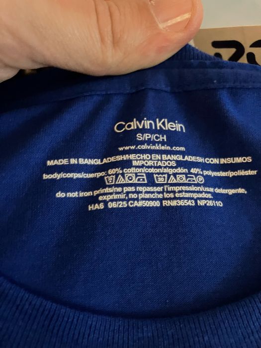 Tricou Calvin Klein original marinea S