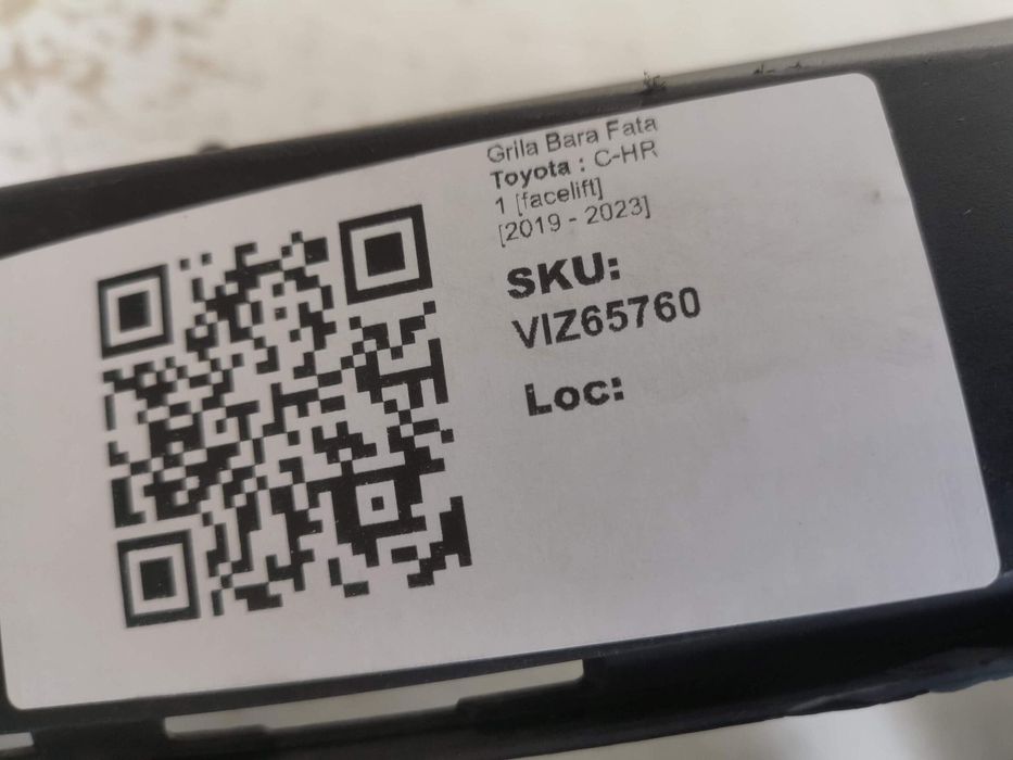 Тойота С-ХР / Toyota C-HR 1 [facelift] Решетка за предна броня Оригина