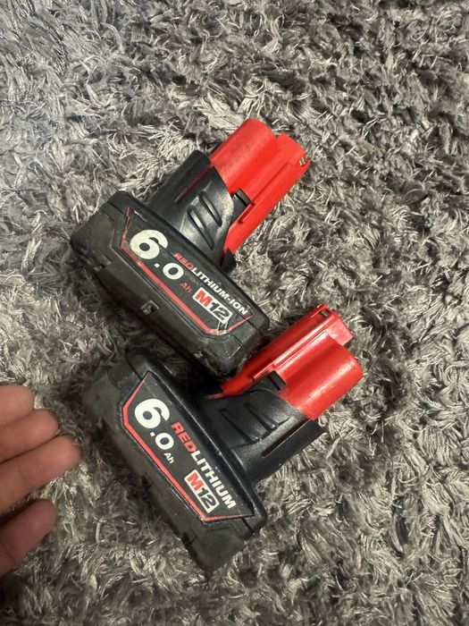 Baterii milwaukee 12V -6ah