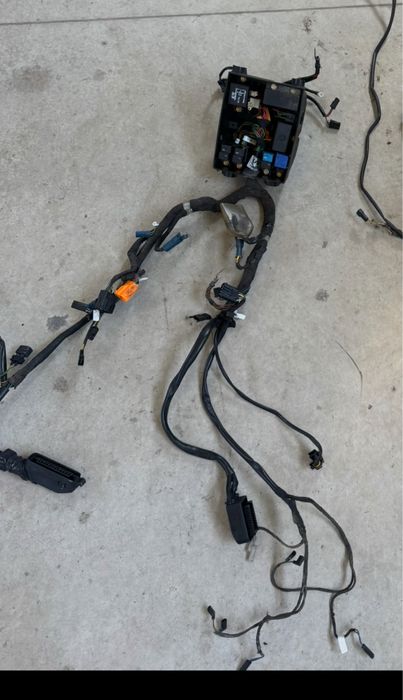 Piese bmw k100rs / sistem electric / cablaj complet + ecu  / bloc control lumini