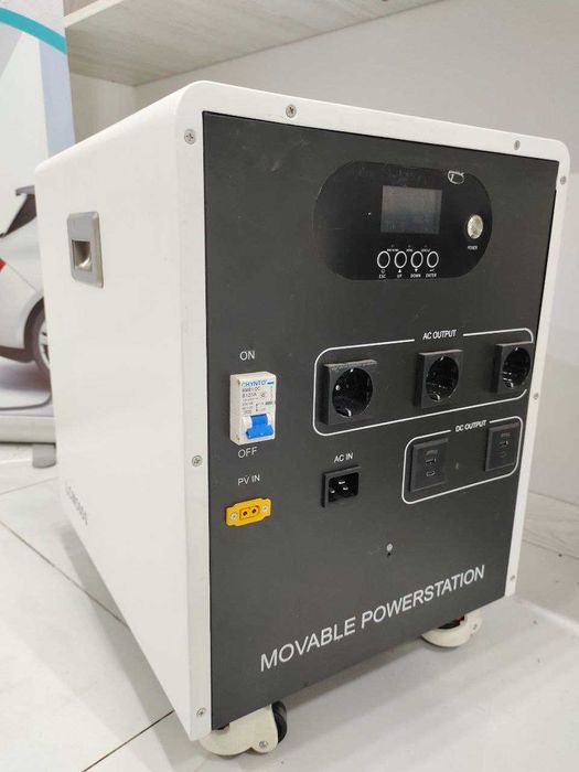 Портативная электростанция на аккмуляторах переносной ИБП 3.6kwt, 5kwt