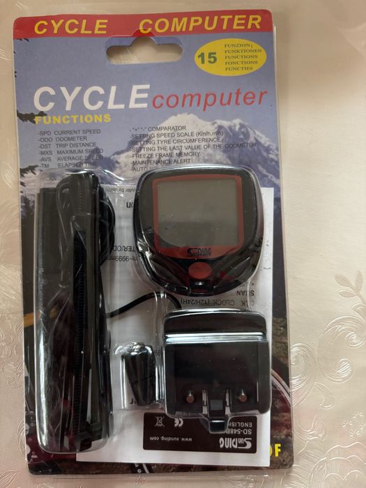 Vitezometru Kilometraj Digital Bicicleta Cycle Computer Nou Sigilat
