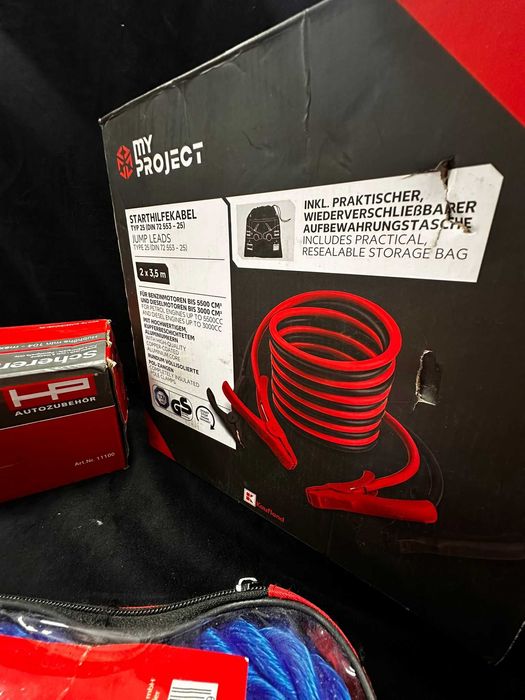 Set de echipamente auto esențiale pentru asistență rutieră