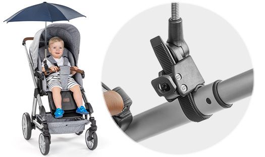 Универсален чадър за количка Reer, син