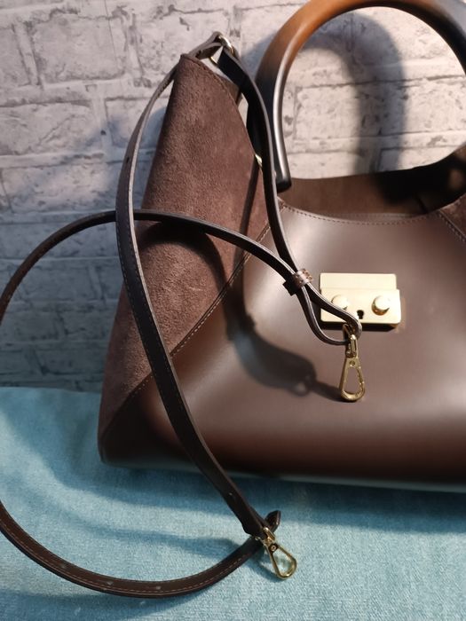 Уникална италианска дамска чанта-Claudia Firenze isadora