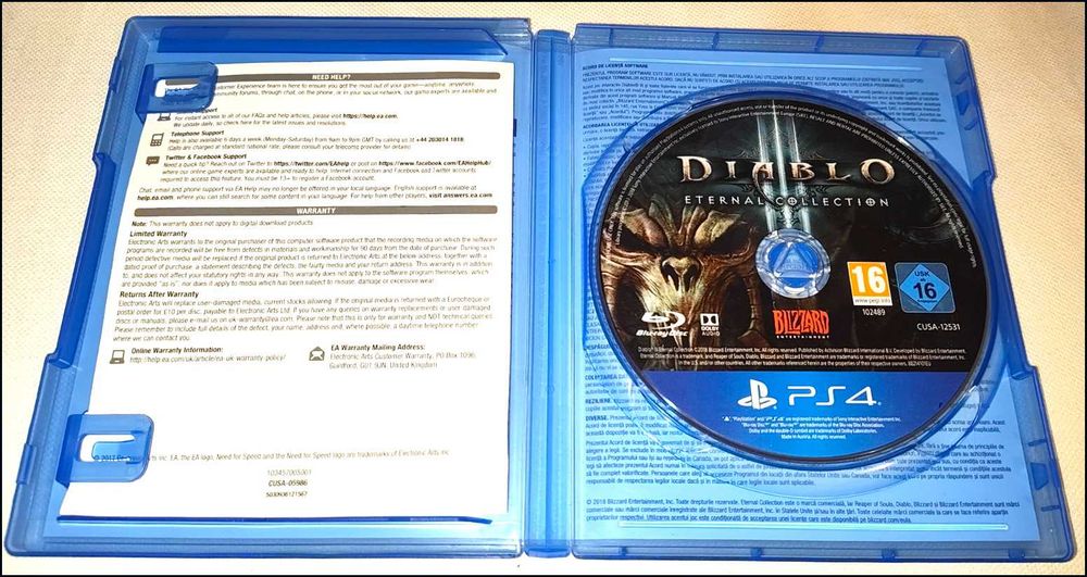 Diablo III Eternal Collection PS4 Playstation 4