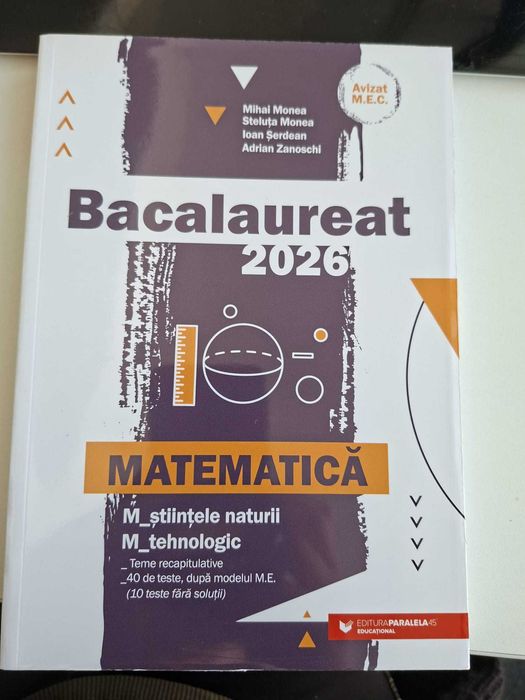 Culegere Bacalaureat 2026. Matematica M2