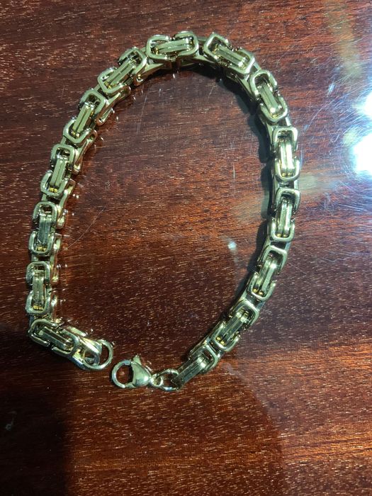 Brățară Stephen Oliver placată cu aur 18K din oțel inoxidabil