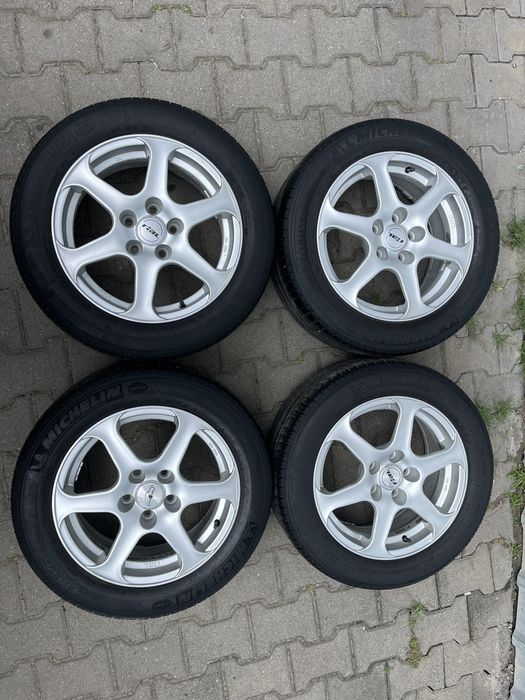 Jante aliaj 5x112mm anvelope 205/55 R16 VW, Audi, Seat, Skoda,Mercedes