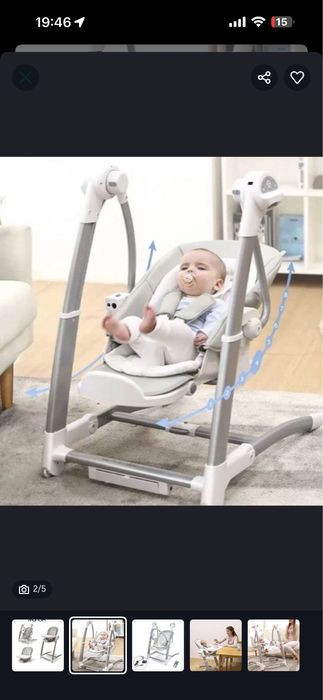 Maribel bolalar stoli va arg’imchoq