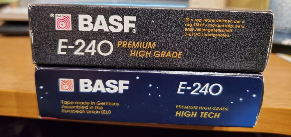 Продавам видеокасети BASF E-240 Chrome