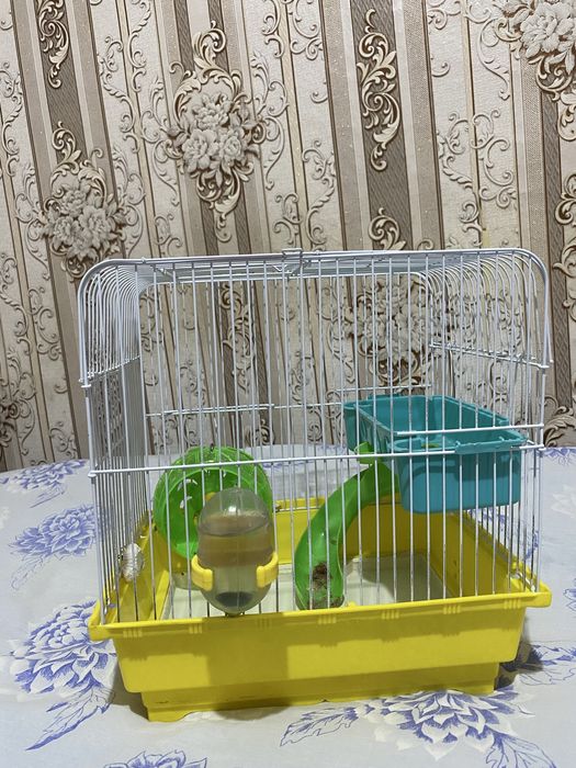 продам две клетки для хомяков б/у