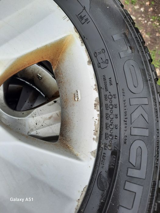 Ляти джанти с гуми 4×100 за Хонда.