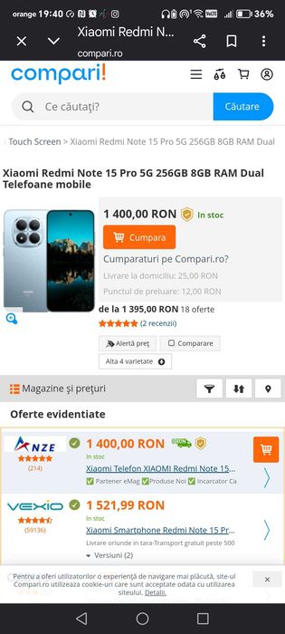 Telefon Xiaomi redmi 15 pro