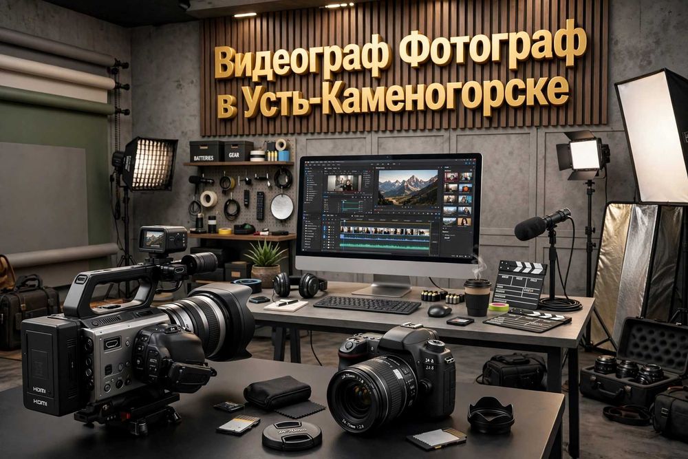 Видеограф Фотограф Видеосъемка 4К Дрон Монтаж Оцифровка видеокассет