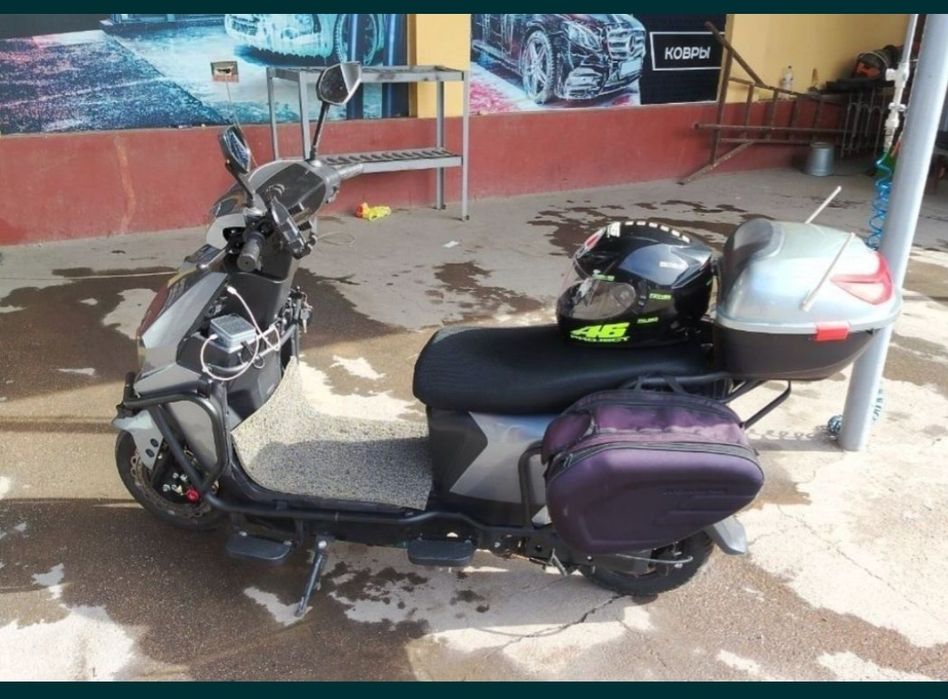 Электроскутер 72в 32а аккумляторы